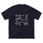 ののの猫屋敷の【テト】 Big T-Shirt