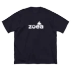 Pilon ktonのzoea〈ホワイト〉 ビッグシルエットTシャツ