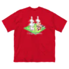 アルカナマイル SUZURI店 (高橋マイル)元ネコマイル店の3 knights,1 warrior(English ver.) Big T-Shirt