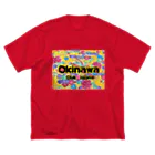 沖縄大好きシーサーちゃんの沖縄アイランドClub Big T-Shirt