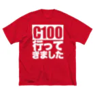 WIREDWORDのコミケ100専用戦闘服「行ってきましたWT」 ビッグシルエットTシャツ