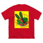 闇鍋 -Dinners in the Dark-の夏野菜のお裾分け、有難うございます！ ビッグシルエットTシャツ