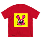 CRY POPのポップウサギ ビッグシルエットTシャツ