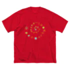 eight8infinitoのカタカムナ6首 ビッグシルエットTシャツ