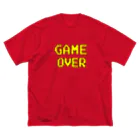 ユメデマデのGAME OVER ビッグシルエットTシャツ