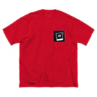 aoimocoのラブあんどピースで生きる子　photo ビッグシルエットTシャツ