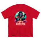 Donky Goriのポップンゴリラ5 Big T-Shirt