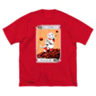 金星灯百貨店のなんと三角　火星探検 ビッグシルエットTシャツ