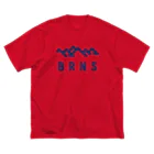 handgraphicsの紺青 / BRNS ビッグシルエットTシャツ