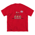 綿原いきるのPICOLD:YUMMY→BURGERS ビッグシルエットTシャツ