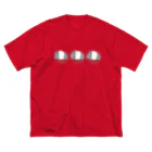 うらめし屋　のバクたん3連 ビッグシルエットTシャツ