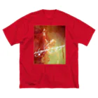 長与 千種 Chigusa Nagayoの長与千種の『赤いイナズマ』 ビッグシルエットTシャツ
