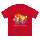 colorful communicationsのデビコミュちゃん ビッグシルエットTシャツ