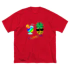Yokokkoの店のトロピカル＆パイナップル🍍 Big T-Shirt