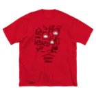 ヌルショップの在宅希望くらげ ビッグシルエットTシャツ