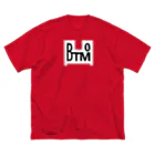 虚無の射精商店のBTM-WHITE ビッグシルエットTシャツ