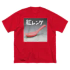 Danke Shoot Coffeeの紅レンゲ ビッグシルエットTシャツ