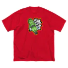 TOMMY★☆ZAWA　ILLUSTRATIONのFly! Fly Boy!  (Green) Big T-Shirt