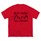 AURA_HYSTERICAのBuy high, sell higher ビッグシルエットTシャツ