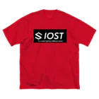 IOST_Supporter_CharityのIOST ロゴ+  ビッグシルエットTシャツ