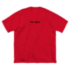 鍼処 IRIE (アイリー) 【公式】の『鍼』黒線アイコン ビッグシルエットTシャツ