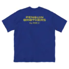 MARKET 310 / SUZURI支店のPRNGUIN BROTHERS（Color Tshirt） Big T-Shirt