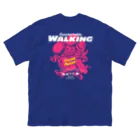 yamaguchi_shunsuke_のComfortable WALKING ー LILLIAN PATCHY ー ビッグシルエットTシャツ