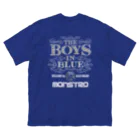 なー＠No.169のBOYS IN BLUE 2020（A) ビッグシルエットTシャツ