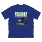 すとろべりーガムFactoryの【バックプリント】 つめた〜い 自動販売機 Big T-Shirt