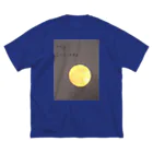 sky journeyのmoon ビッグシルエットTシャツ