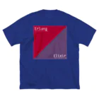 Erlang and Elixir shop by KRPEOのErlang and Elixir ビッグシルエットTシャツ