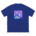 うみ工房・なかにしちさと　のめんどくさい娘 Big T-Shirt