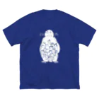 ヤママユ(ヤママユ・ペンギイナ)の0425-18 Penguins of the World- ビッグシルエットTシャツ