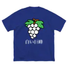 ムエックネの白い巨峰（ドット絵） ビッグシルエットTシャツ