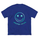 Yokokkoの店のAlways smile!!! ビッグシルエットTシャツ