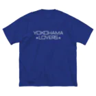 KEN's☆BASEBALL FAN SHOPのYOKOHAMA LOVERS 2 白文字 Big T-Shirt