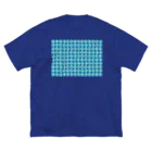 LalaHangeulのかなだらまばさ　~伝統ハングル~ 水色 Big T-Shirt