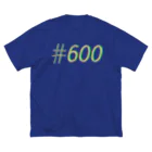 YAGEN's Baseの#600 80's ヤスリ番手 ビッグシルエットTシャツ