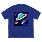 MyuKoraの宇宙のどこか ビッグシルエットTシャツ