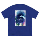 xxxyamachanの天龍峡ナイトミュージアム ビッグシルエットTシャツ