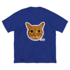 猫カフェ ぶぅたんグッズショップの絵文字タビくん ビッグシルエットTシャツ