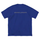 mutayuの福岡県の地図 ビッグシルエットTシャツ