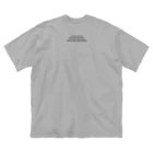 虚無の射精商店のVERS-BLACK ビッグシルエットTシャツ