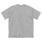 MrKShirtsのKumo (クモ) 黒デザイン ビッグシルエットTシャツ