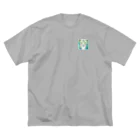 Leo.T Shopのライオンアート　Leo.T ビッグシルエットTシャツ