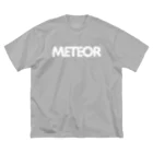 METEORのMETEOR logo ビッグシルエットTシャツ