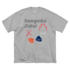 KAWAGOE GRAPHICSの戦国時代なやつ ビッグシルエットTシャツ