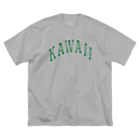 カレッジロゴ何か良いのカワイイカレッジ ビッグシルエットTシャツ