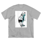 ゆののC1/C1 (blue) ビッグシルエットTシャツ