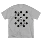 Planet EvansのH&P in a dot（水玉柄の中） Big T-Shirt